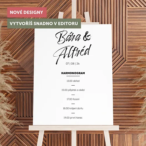 Svatební harmonogram