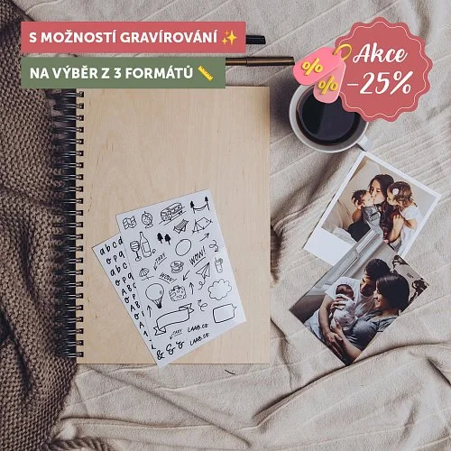 dřevěná fotoalba twinwire