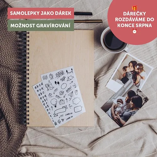 dřevěná fotoalba twinwire