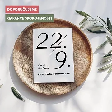 pozvání ke stolu No.17
