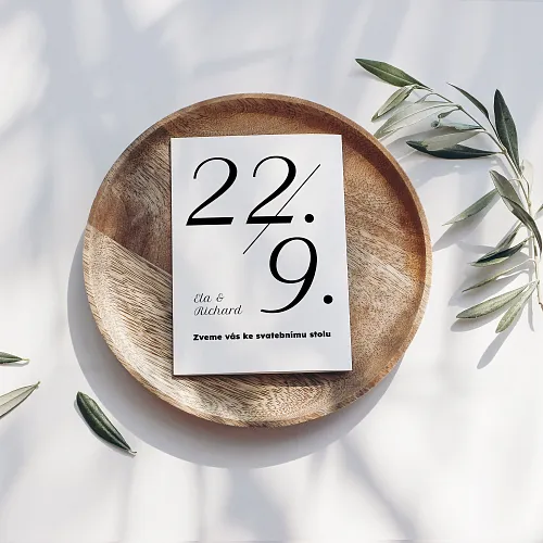 pozvání ke stolu No.17