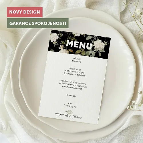 svatební menu No.10