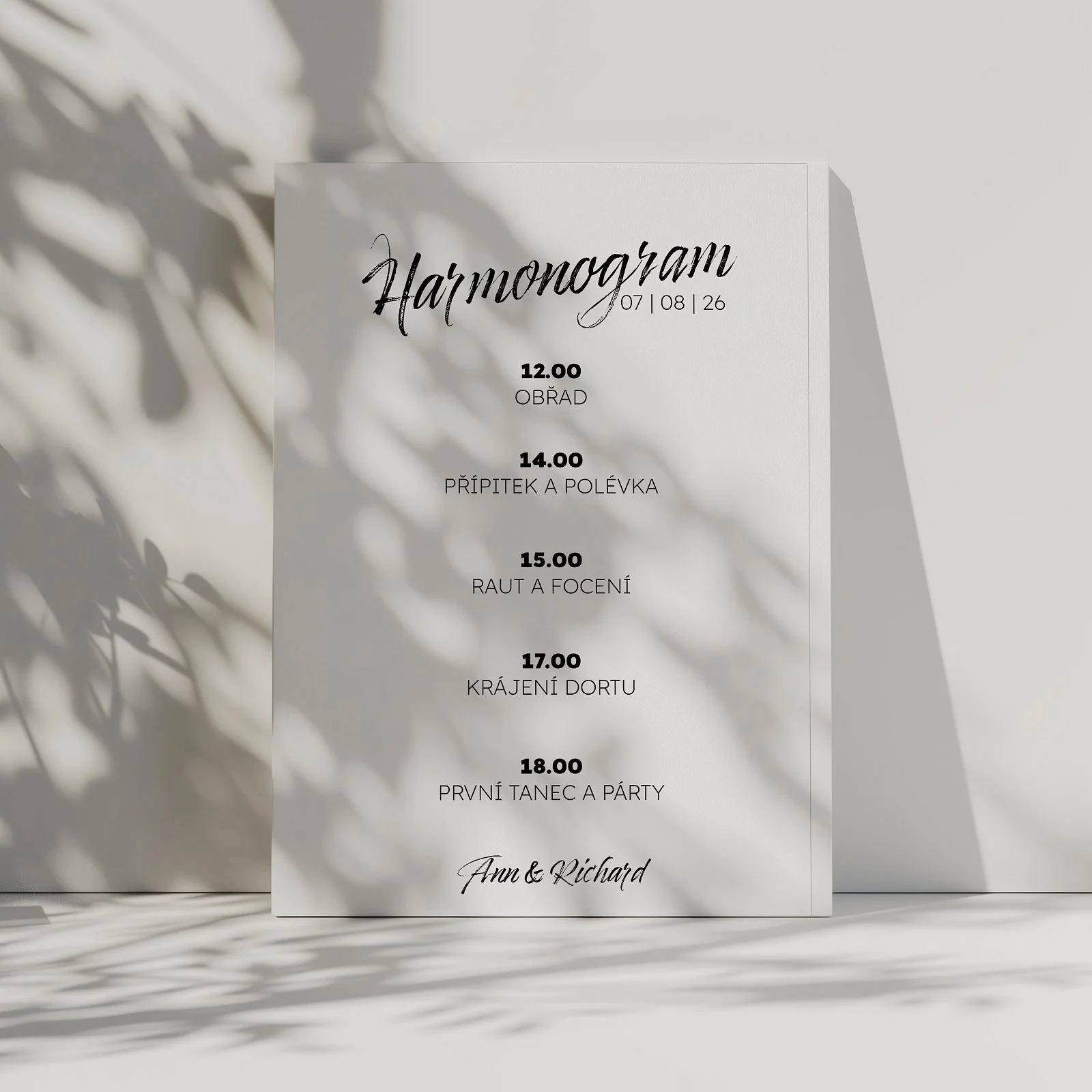 harmonogram No.20