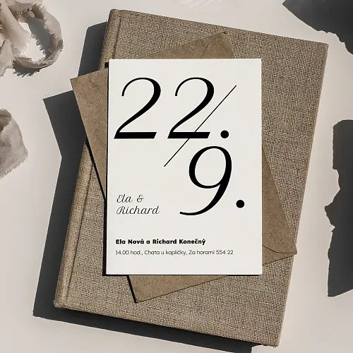 svatební oznámení No.17