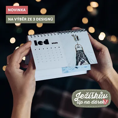 mini stolní měsíční kalendář