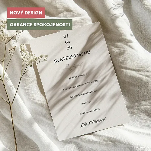 svatební menu No.19