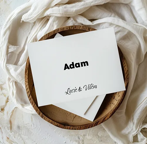 svatební jmenovka No. 12