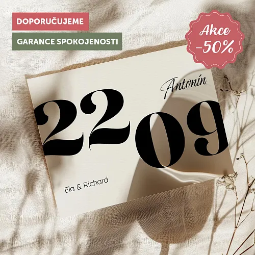 svatební jmenovka No. 18