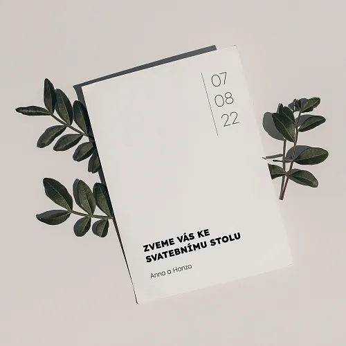 pozvání ke stolu No.5