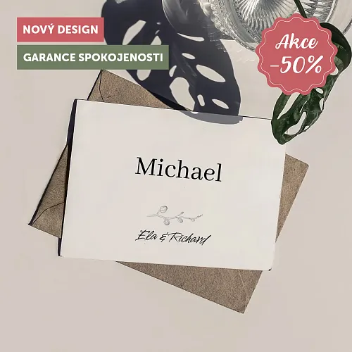 svatební jmenovka No. 19