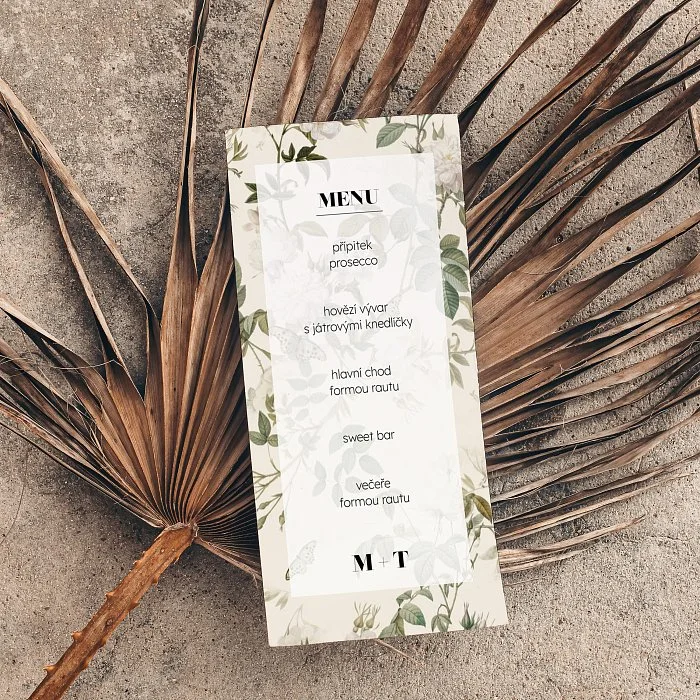 svatební menu No.16