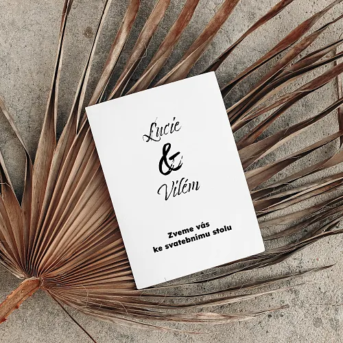 pozvání ke stolu No.12