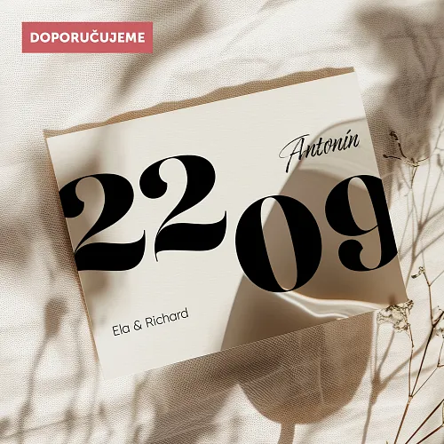 svatební jmenovka No. 18