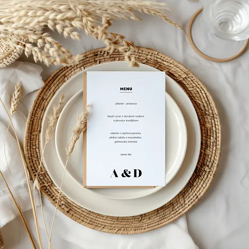 svatební menu No.4
