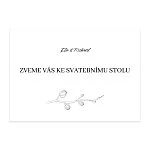 pozvání ke stolu No.19