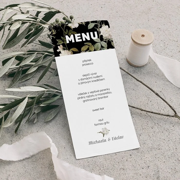svatební menu No.10