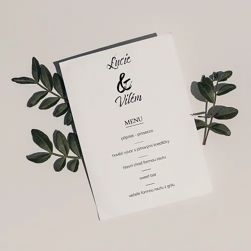 svatební menu No.12