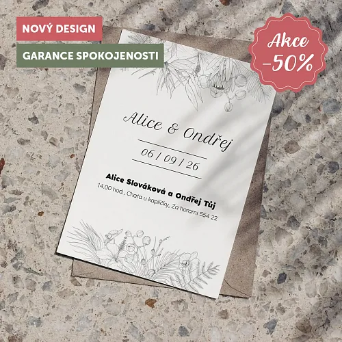 svatební oznámení No.13