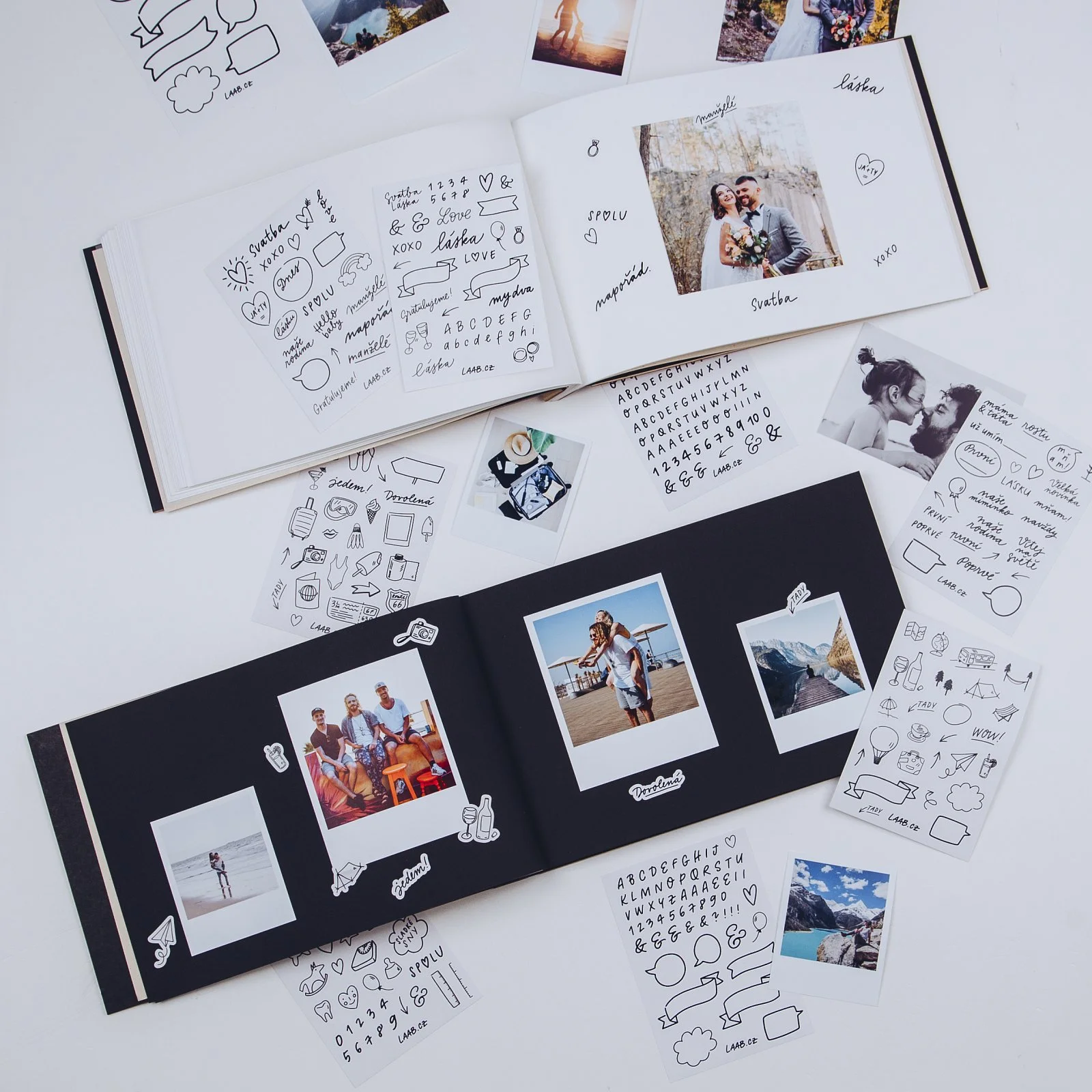 fotoalbum – kreativní DIY sada ❤️