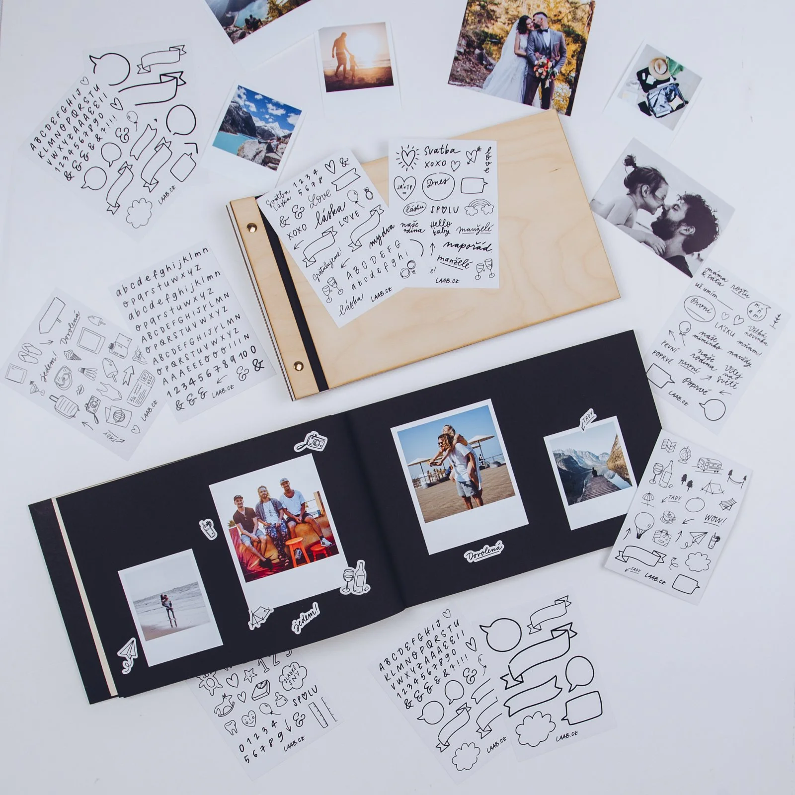 fotoalbum – kreativní DIY sada ❤️