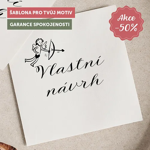 vlastní návrh 15x15cm