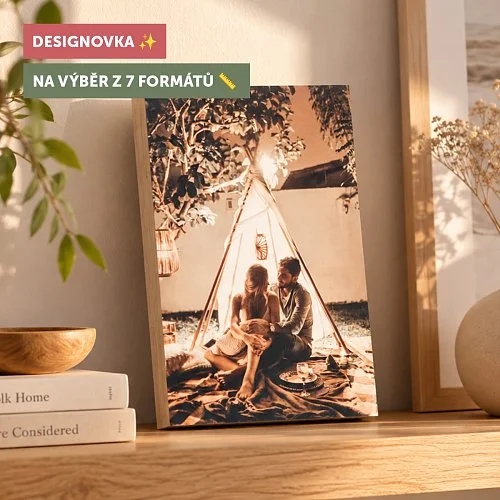 fotka na dřevo