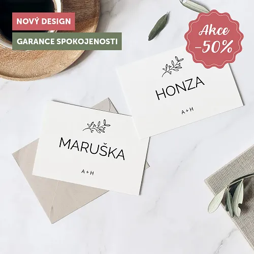 svatební jmenovka No.8