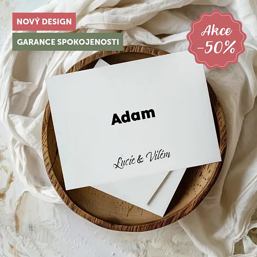 svatební jmenovka No. 12