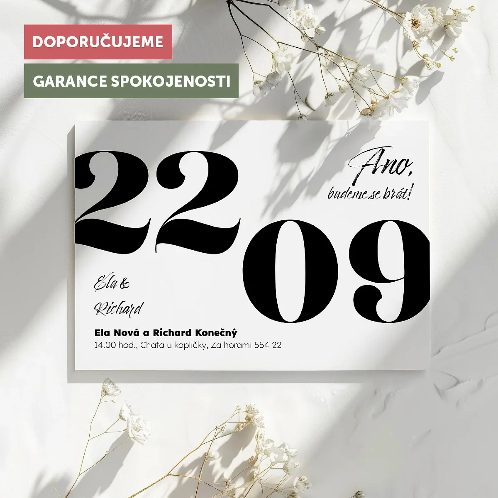 svatební oznámení No.18