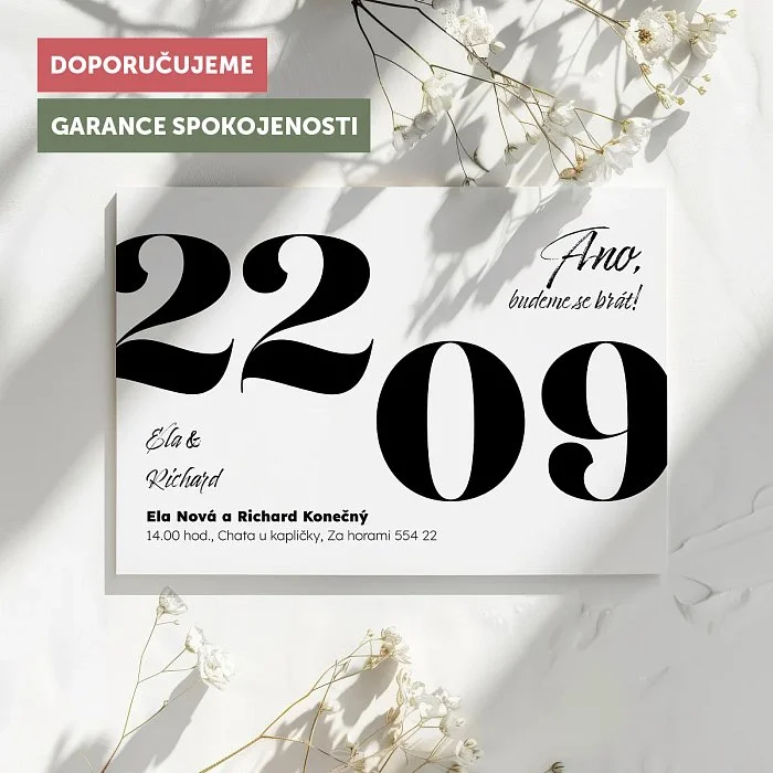 svatební oznámení No.18