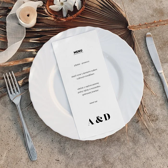 svatební menu No.4