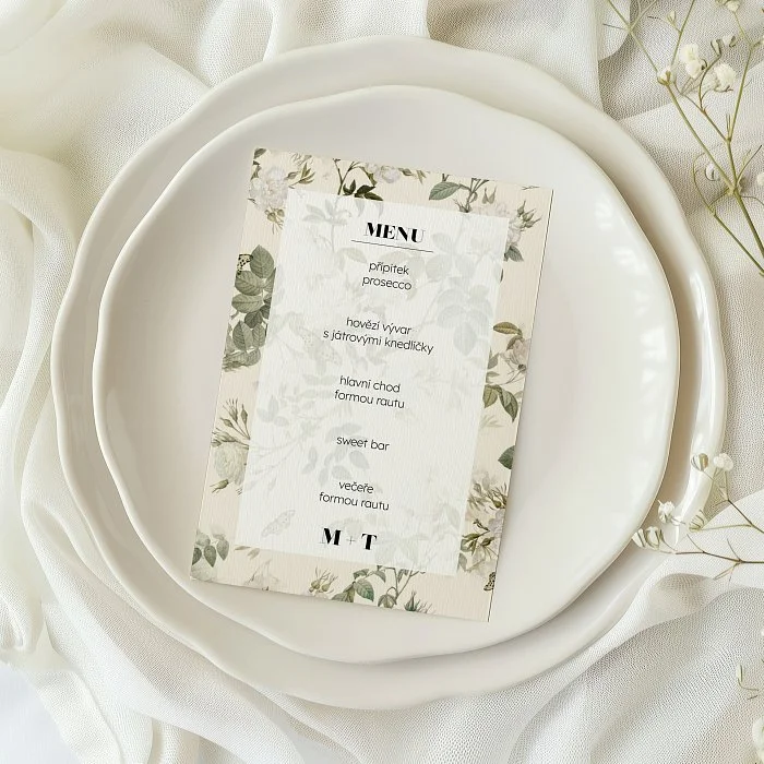 svatební menu No.16