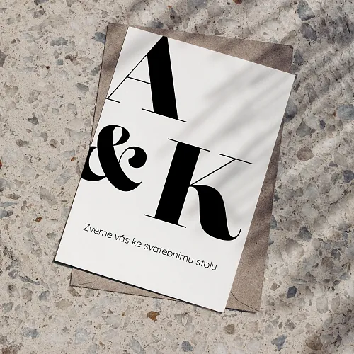 pozvání ke stolu No.9