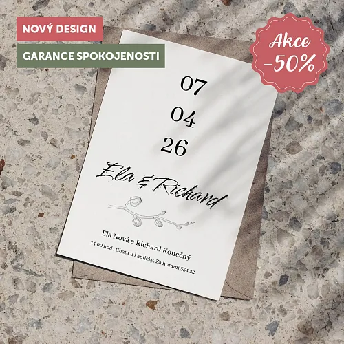 svatební oznámení No.19