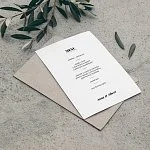 svatební menu No.6