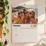 DIY fotokalendář se samolepkami