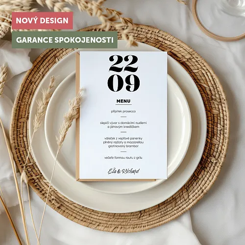 svatební menu No.18