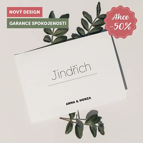 svatební jmenovka No.5