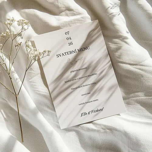 svatební menu No.19