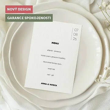 svatební menu No.5