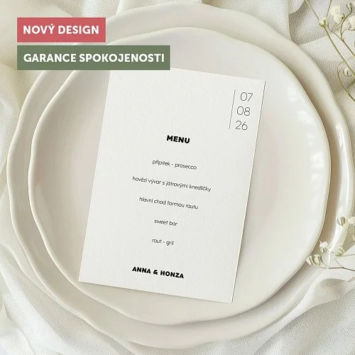 svatební menu No.5