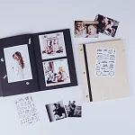 dřevěné fotoalbum