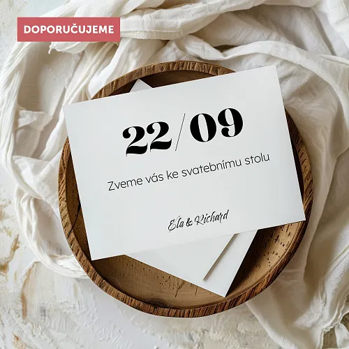 pozvání ke stolu No.18