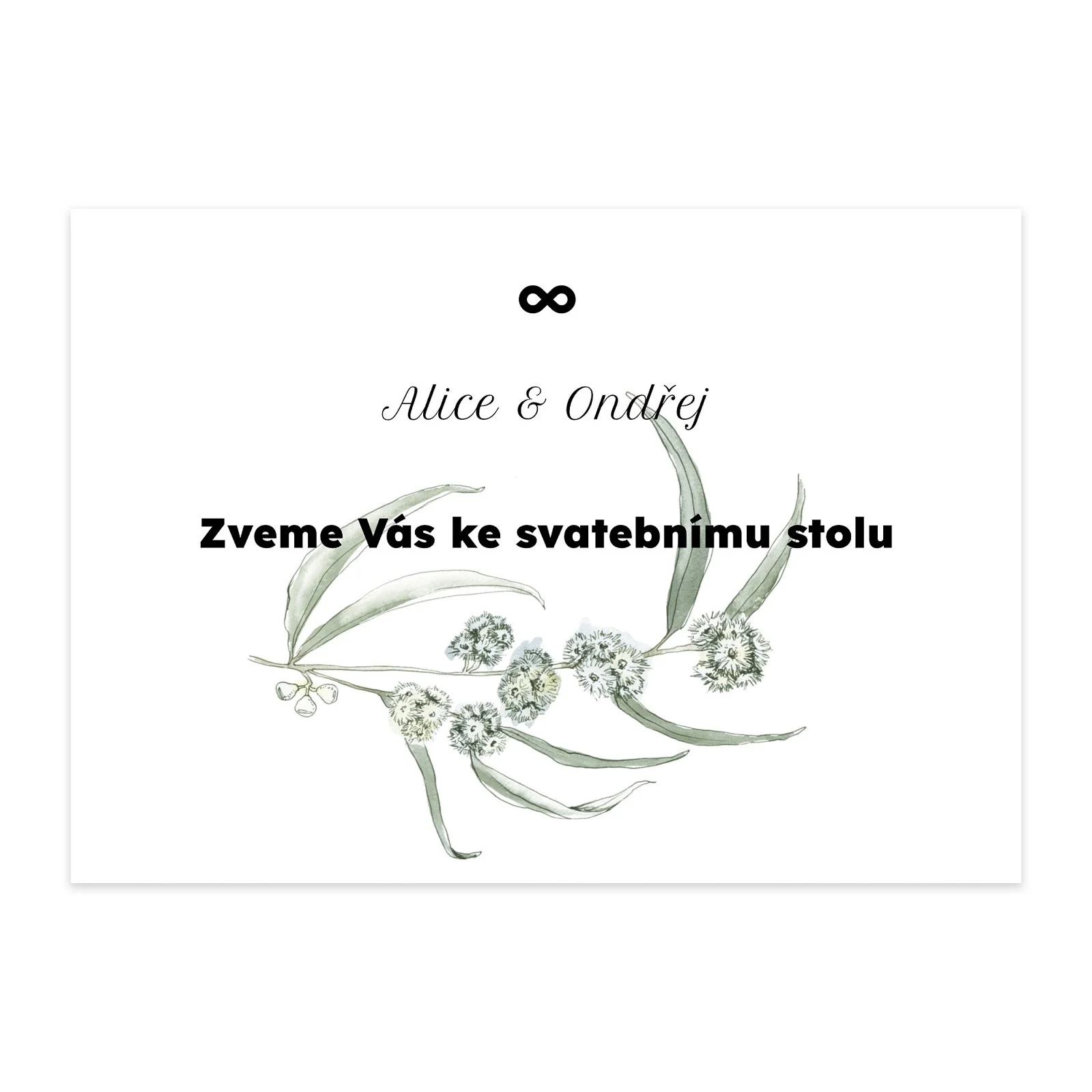 pozvání ke stolu No.11