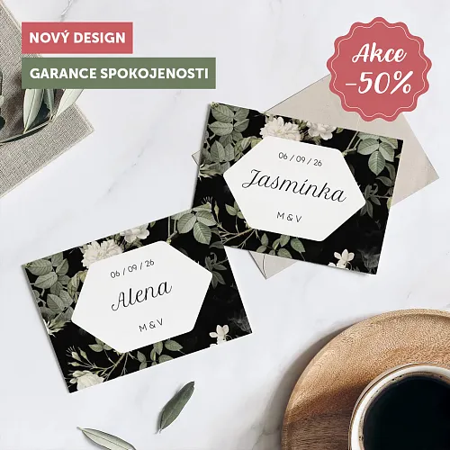 svatební jmenovka No. 10