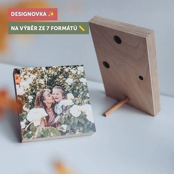 fotka na dřevo
