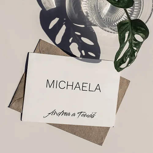 svatební jmenovka No. 1