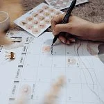 DIY fotokalendář se samolepkami