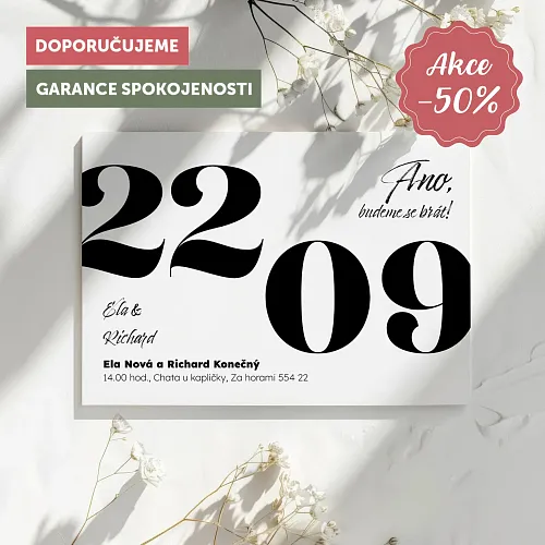 svatební oznámení No.18