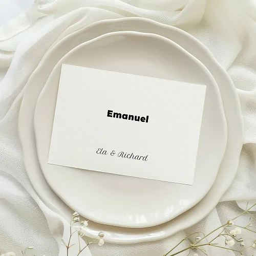 svatební jmenovka No. 17